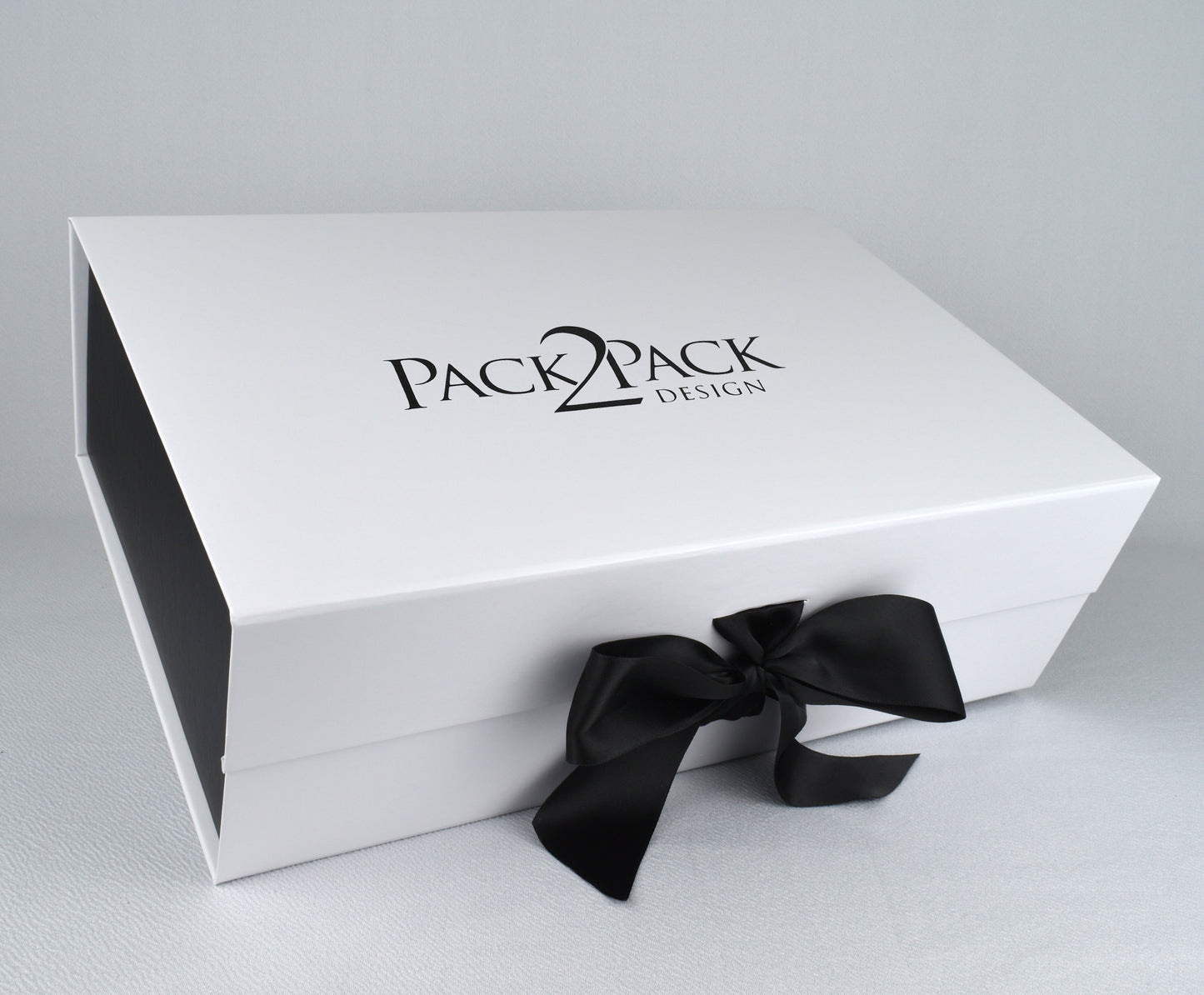 EXTRA-LARGE Premium Gift Box with Satin Ribbon and Magnetic Closure (14" x 9.5" x 4.5")