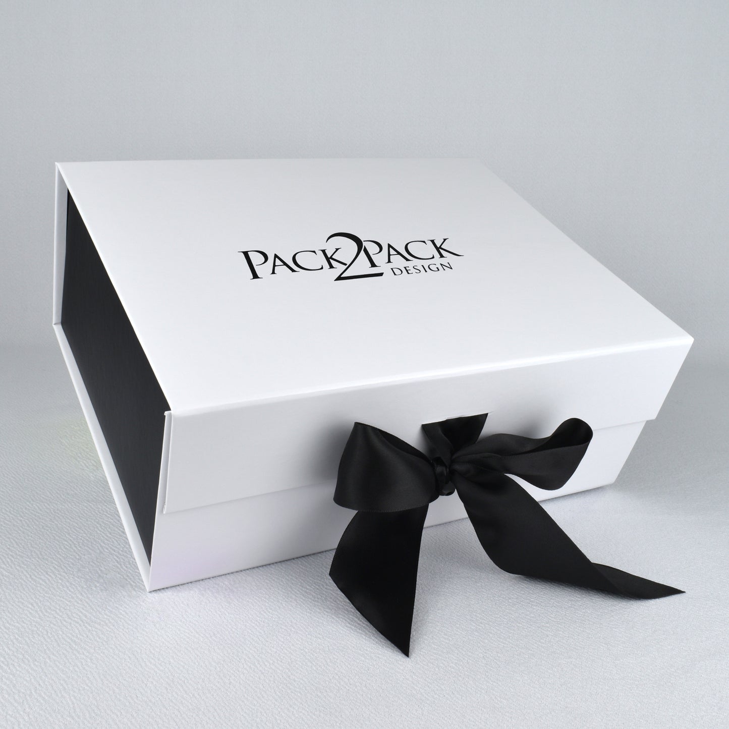 LARGE Premium Gift Box with Satin Ribbon and Magnetic Closure (11" x 8.75" x 4.37")