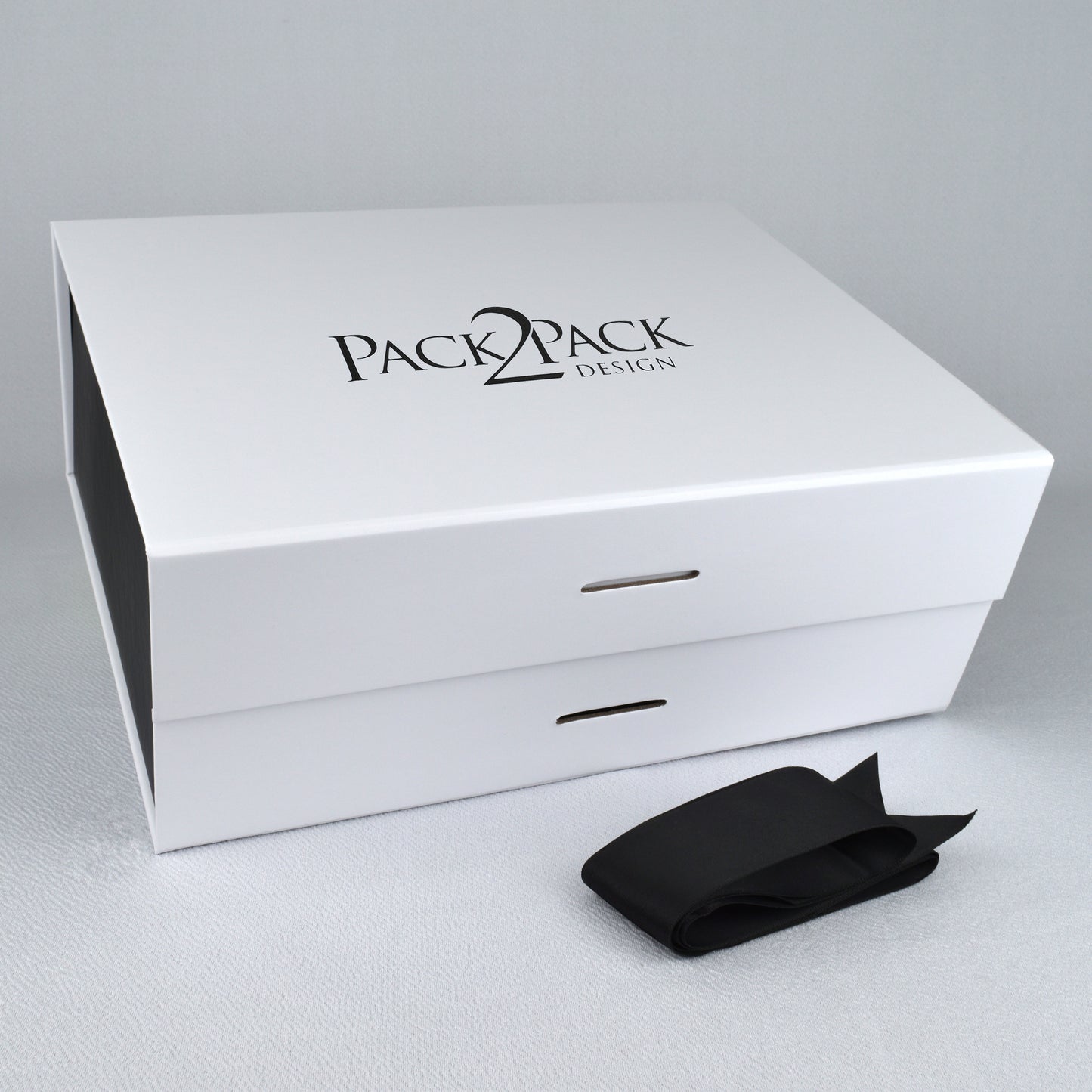 LARGE Premium Gift Box with Removable Ribbon and Magnetic Closure (11" x 8.75" x 4.37")