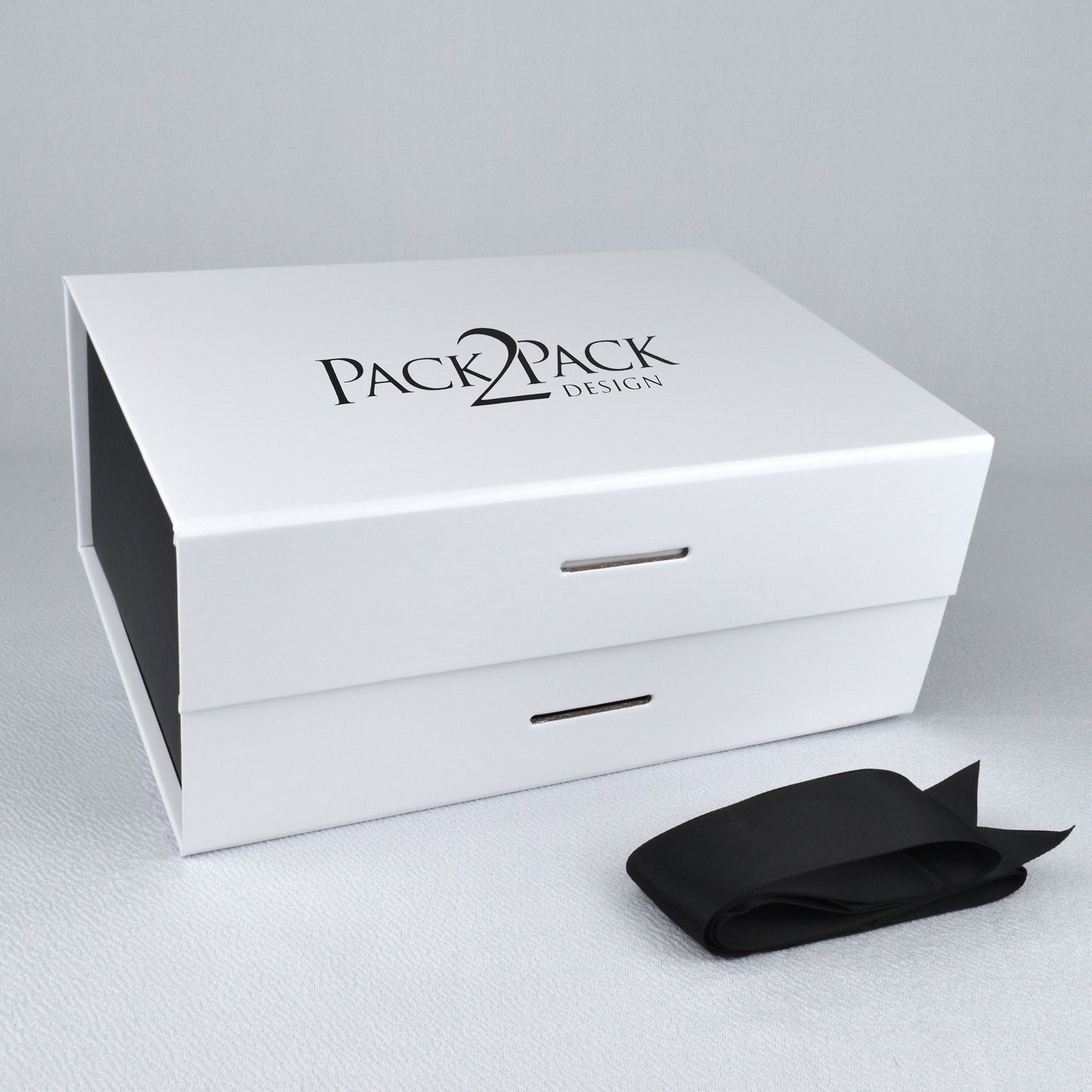 MEDIUM-LARGE Premium Gift Box with Removable Ribbon & Magnetic Closure (9.25" x 6.75" x 4")