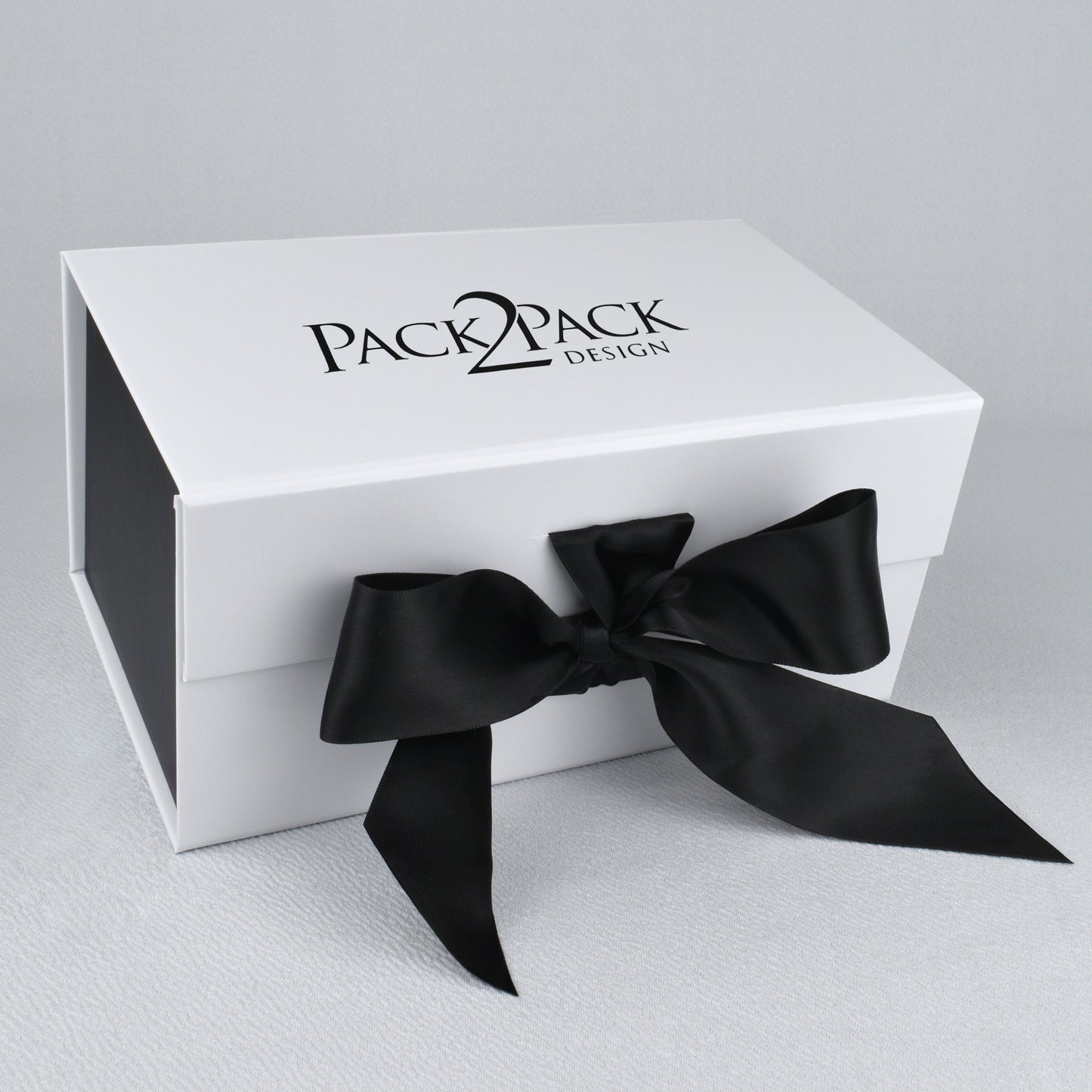 MEDIUM Premium Gift Box with Satin Ribbon and Magnetic Closure (8.25" x 5" x 4")