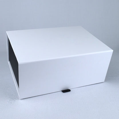 MEDIUM-LARGE Premium Gift Box with Pull-Up Ribbon & Magnetic Closure (9.25" x 6.75" x 4")