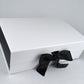 EXTRA-LARGE Premium Gift Box with Satin Ribbon and Magnetic Closure (14" x 9.5" x 4.5")