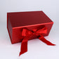 MEDIUM Premium Gift Box with Satin Ribbon and Magnetic Closure (8.25" x 5" x 4")